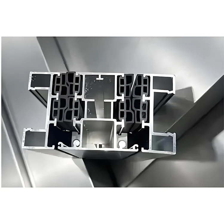 Ușă din sticlă pliabilă din aluminiu