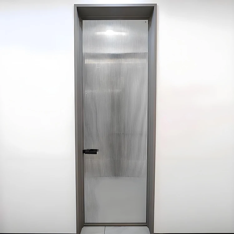 Ușă din sticlă din aluminiu cu cadru subțire